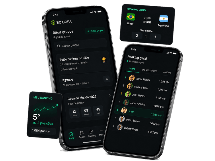 Mockup do aplicativo Bocopa no celular